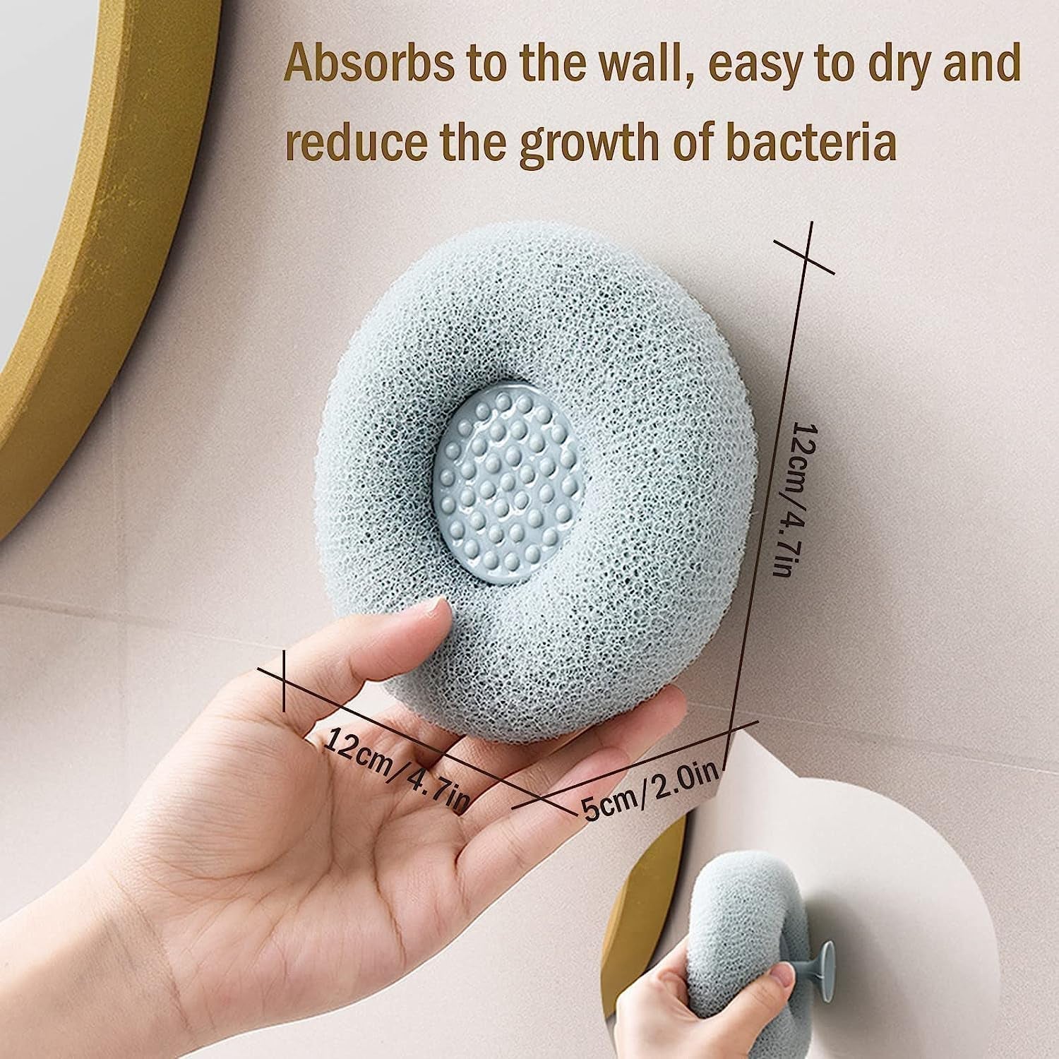 Super Soft Bath Sponge Flower Suction Cup Bath Sponges for Shower Women Men Foam Loofah Sponge Exfoliating Bath Sponge Body Washer Reusable loofah Massage Bath (1 pc) Super Soft Bath Sponge Flower Suction Cup Bath Sponges for Shower Women Men Foam Loofah Sponge Exfoliating Bath Sponge Body Washer Reusable loofah Massage Bath (1 pc)